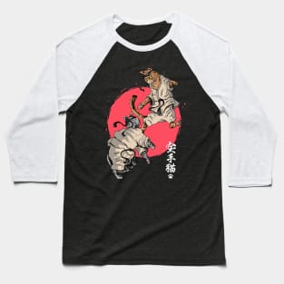 Kat Fighters Baseball T-Shirt